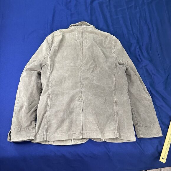 Allsaints Corduroy Blazer Men’s XL Beige Sport Coat Milliner Jacket - Picture 8 of 9